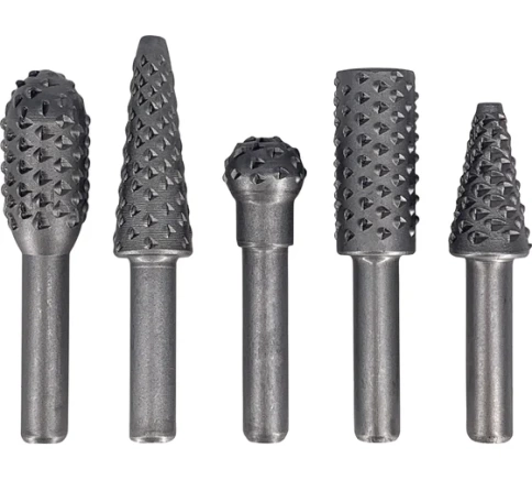 Набор борфрез по дереву D хвост.6,3 мм L 55 мм 5 шт фото 1