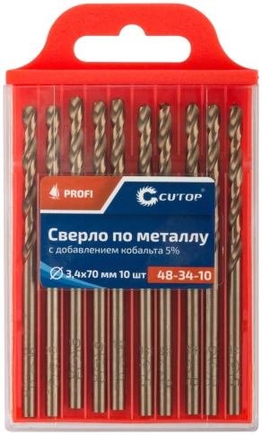 Сверло по металлу Cutop Profi с кобальтом 5%,  фото 24